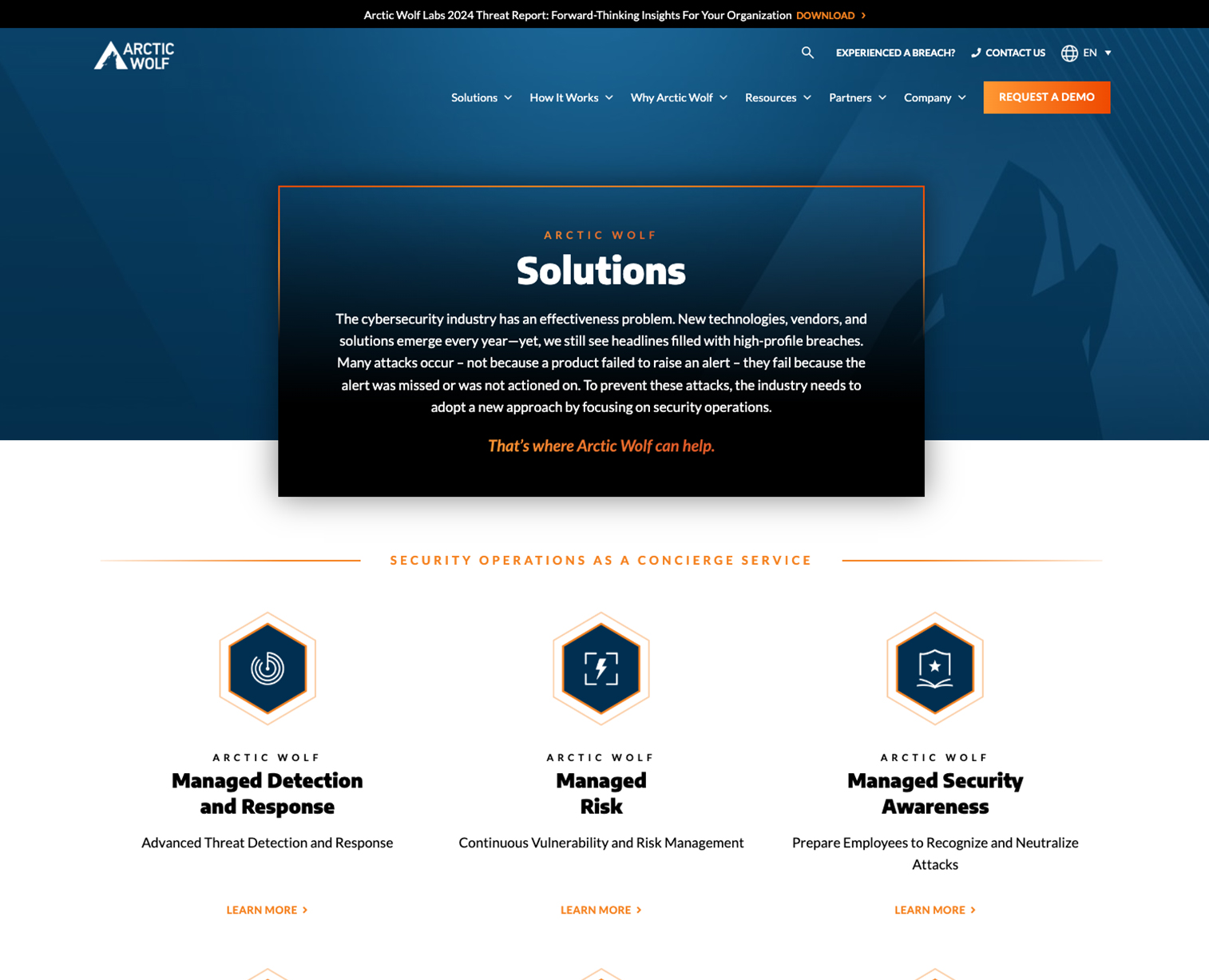 Original screenshot before redesign